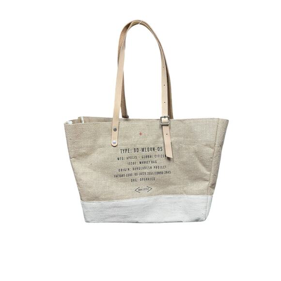 Apolis Handbags - Apolis Global Citizen Large Farmers Market Bag Beach Tote Bag